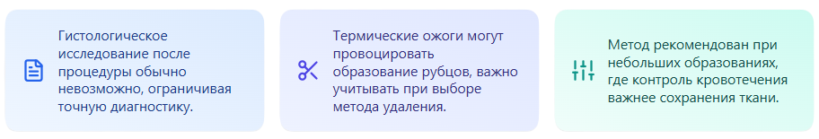 Электрокоагуляция родинок
