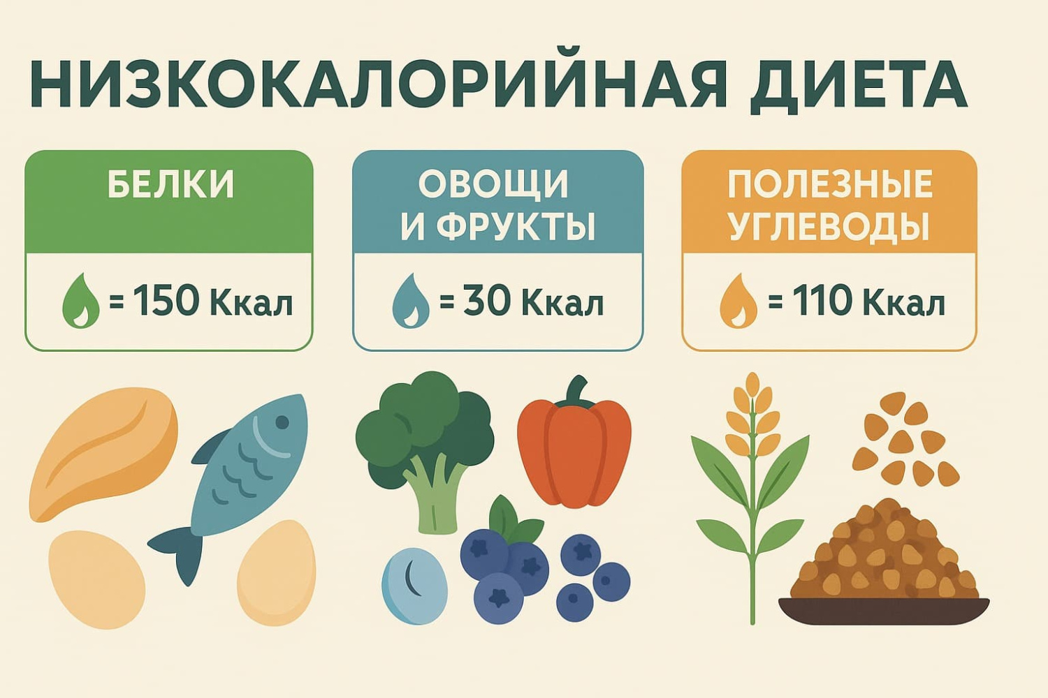 Низкокалорийная диета